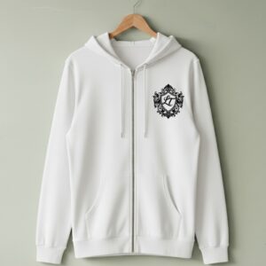 Lavintino Signature White ZipUp