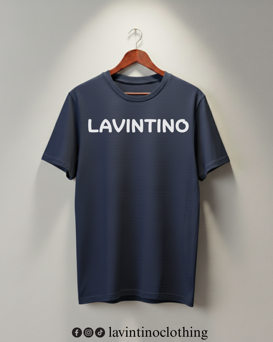 Lavintino Premium Navy Blue T shirt