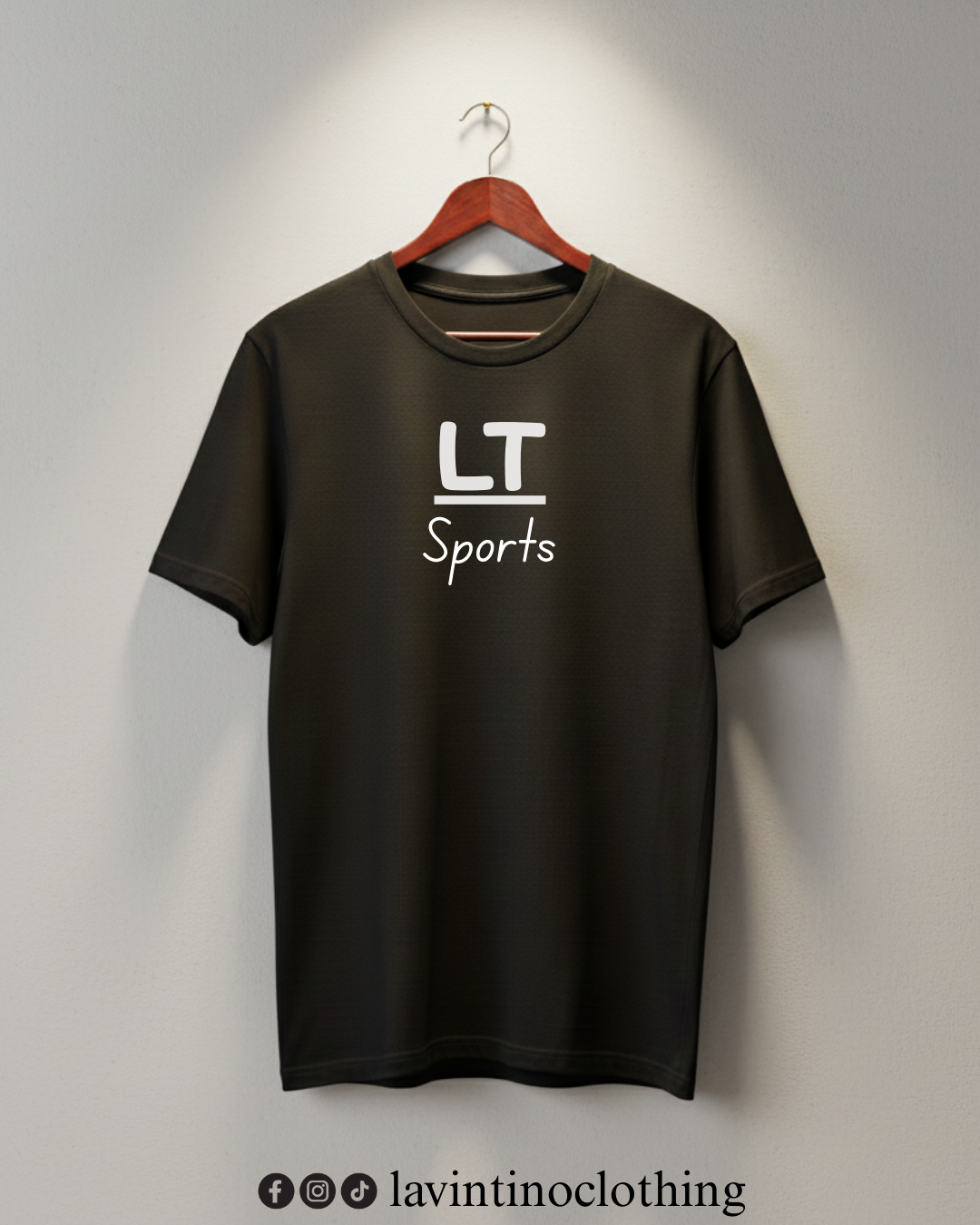 LT Sports Premium T Shirt Black