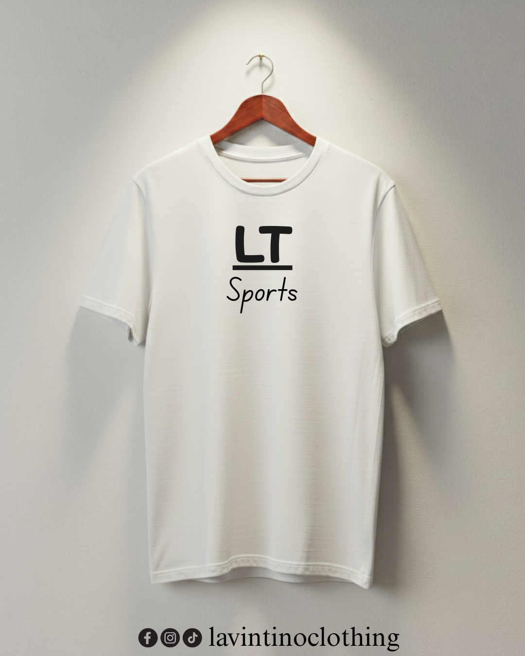 LT Sports Premium T Shirt White