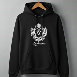 Lavintino Signature Black Hoodie