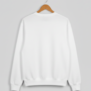 LT logo Premium White Sweatshirt
