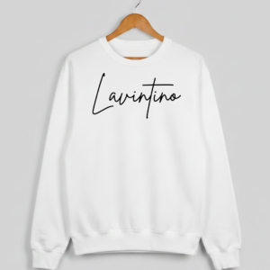 Lavintino Signature Sweatshirt White Edition